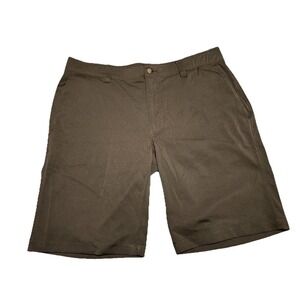 Callaway Golf Shorts Men's Size 36 Black Stretch Performance Pockets 10" Inseam